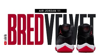 Air Jordan 11 “BRED VELVET”  2024 Details  Release Info [upl. by Hgielra779]