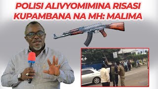 BALAA POLISI ALIVYOMIMINA RISASI KUMKABILI MHE ADAM MALIMA AFANDE SIRRO AKAFOKA [upl. by Eycal766]