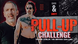 100 PullUp Challenge  Quick amp Dirty w Chris DElia amp Bryan Callen [upl. by Nobe145]