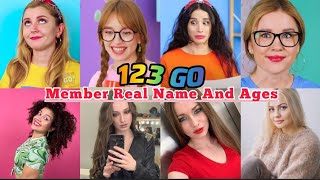 123 GO Members Real Name And Ages 2024 [upl. by Litch]