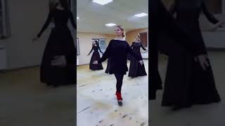 Women practicing Beryozka dance shorts dance [upl. by Gearhart]