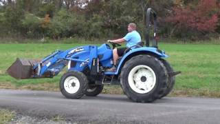 2003 NEW HOLLAND TC45DA 4X4 TRACTOR WITH LOADER [upl. by Efron757]