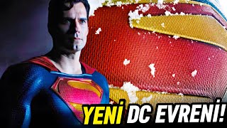 YENİ DC EVRENİ BAŞLADI Superman Filmi Yeni Kostüm [upl. by Allicsirp]