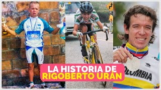 La historia de Rigoberto Urán  Pasó de VENDER DE LOTERÍA a ciclista profesional [upl. by Anilorak]