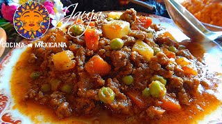 Picadillo de Carne Molida [upl. by Bocaj148]