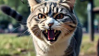 Cat Yowling Sound Effect  Angry Cat Sounds To Attract Cats [upl. by Dreher]