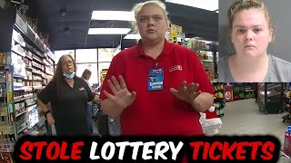 Circle K Employee Caught After Stealing 2000 In Lottery Tickets [upl. by Nehgaem]