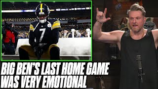 Ben Roethlisbergers Last Game At Heinz Was More Emotional Than We Imagined  Pat McAfee Reacts [upl. by Aikemat]