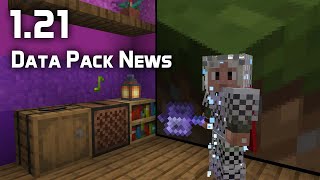 Data Pack News in Minecraft 121 [upl. by Hosea]