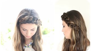 Dutch Braid Headband [upl. by Elleinwad]