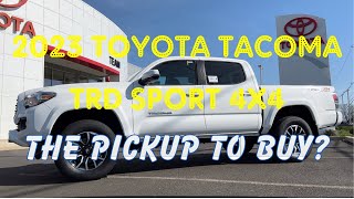 2023 Toyota Tacoma TRD Sport 4x4 [upl. by Samtsirhc665]