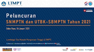 Peluncuran SNMPTN dan UTBKSBMPTN Tahun 2021 [upl. by Aniluap849]