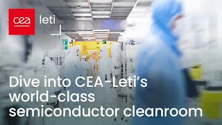 Dive into worldclass semiconductor cleanroom  CEALeti [upl. by Johnson]