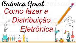 Química  Distribuição eletrônica de átomos [upl. by Nancey807]