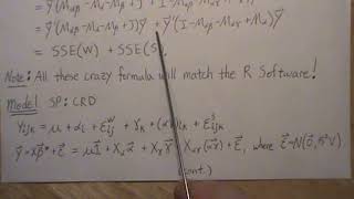 Split Plot Design part 610 Partitioning the Total SS [upl. by Elegna]