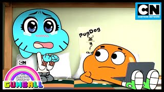 Gumballs Double Life as Akanechan  Gumball  Cartoon Network [upl. by Haslett]