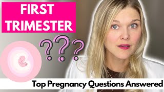 How To Survive The First Trimester Top Health Tips and Pregnancy Questions Answered [upl. by Yzeerb709]