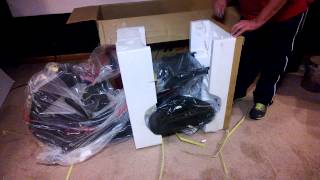 SOLE Fitness R92 Recumbent Exercise Bike Unboxing [upl. by Lapointe395]