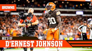 DErnest Johnson Micd Up vs Broncos Extended Cut  Cleveland Browns [upl. by Chubb263]