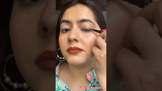 Coloured eyeliner hack 👁️ makeupshorts eyemakeupideas makeuphacks eyemakeuphacks eyelinerhack [upl. by Ylaek]