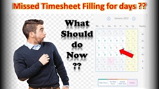 How to cancel Timesheet leaves l Avoid Leave Wastage due to Timesheet Missing [upl. by Tarrah]