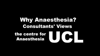 Why Anaesthesia Consultants Views [upl. by Tnert]