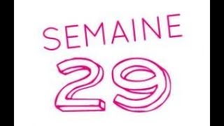 29éme semaine de grossesse  31ème semaine d’aménorrhée [upl. by Sorcim464]