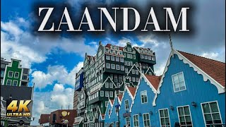 Zaandam Netherlands 4K Ultra HD Walking Tour [upl. by Buffum]