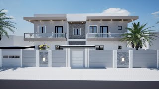 Une maison typiquement sénégalaise avec une belle touche de modernité Bâtie sur 500 m² soit 2025 [upl. by Einamrej250]