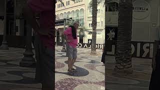 Looping the blues with Loopy Pro  on the street [upl. by Noiek804]