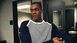 Rajon Rondo Talks Debut of quotFighter Jetquot Foamposite  Kicks On Court Weekly [upl. by Yelyk]