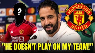 AMORIMs BRUTAL Warning He Wont Play Under My Watch  man united news [upl. by Inverson]