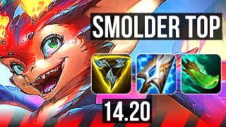 SMOLDER vs NASUS TOP  Dominating  EUNE Diamond  1420 [upl. by Akeenahs231]