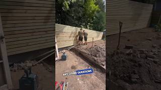 How to build a Venetian style fencing gardendesign landscaping shortswithcamilla [upl. by Tloc]