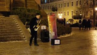 Greeneyed taxi Brazzaville  Saxophone cover by Peter Grigorian 🎷 [upl. by Yramliw]