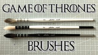 Golden Maple Brushes  Quill Mop review [upl. by Neerual]