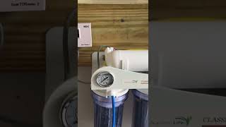 Mini reverse osmosis system for home car wash use [upl. by Htiekram]