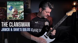 Iron Maiden  The Clansman Janick and Daves Guitar Solos [upl. by Neelrahc]