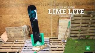 K2 Lime Lite Snowboard 2013 Product Video [upl. by Reich]