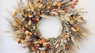 Keep your dried flowers around How to use them in pretty fall decor [upl. by Atreb]