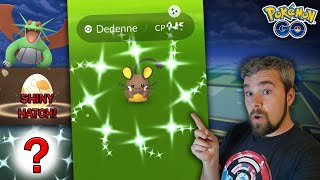 Shiny Dedenne Hunt I cant believe this happened Pokémon GO [upl. by Stuckey987]