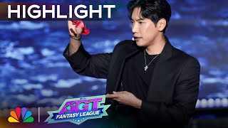 Yu Hojin performs MINDBLOWING magic  SemiFinals  AGT Fantasy League 2024 [upl. by Nare]