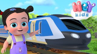 Kënga e trenit 🚂 Treni per femije 🚆 HeyKids  Kenge per femije shqip [upl. by Terrel]