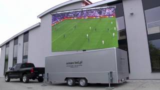 TRAILER LED  przyczepa LED od screenledpl MobiLED Mobile LED screen [upl. by Iralav]