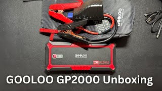 GooLoo GP2000 Jump Start Power Bank Unboxing [upl. by Naliorf768]