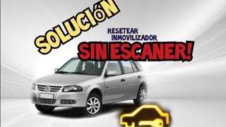 vw gol Como resetear inmovilizador sin escáner [upl. by Yeuh]