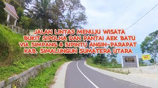 JALAN LINTAS KE BUKIT SIPOLHA DANU TOBA [upl. by Grover]