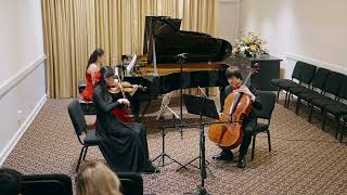 Piano Trio No 1 in D Minor Op 49 Mendelssohn Molto Allegro  Rising Crescendo Piano Trio [upl. by Giff617]