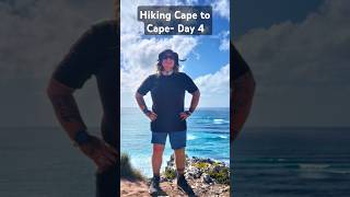 Hiking Cape to Cape  day 4 Prevelly to Conto 16 km capepioneertrek besthikes hiking outdoors [upl. by Marlo495]