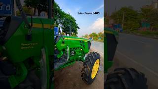 John Deere 5405 4wd  bs4 2023 new model  crdi engine  youtubeshorts johndeere tractor 5405 [upl. by Irv812]